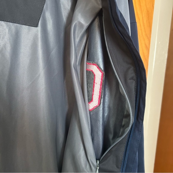 Antigua Cleveland Indians zip baseball windbreaker jacket - Picture 2 of 10